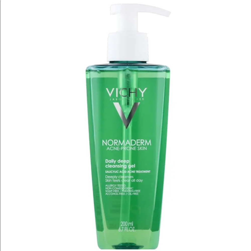 Vichy Normaderm acne prone skin daily deep cleansing gel